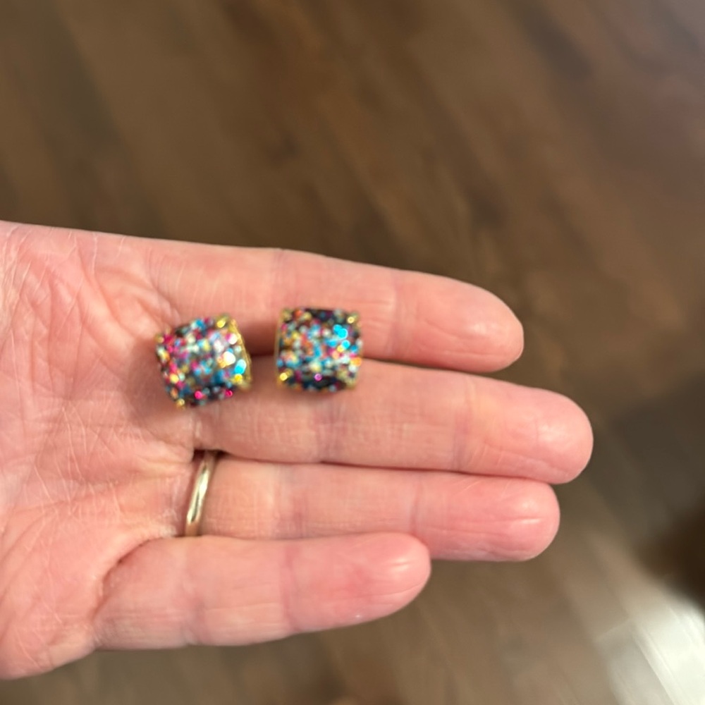 Kate spade sparkle earrings